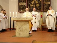 Gottesdienst in der Katholischen Kirche Wittenberg mit Bischof Dr. Gerhard Feige