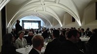 Begrüßung der Delegierten und Gäste des KThF durch den geschäftsführenden Direktor des einladenden Instituts, Prof. Dr. Harald Schwillus
