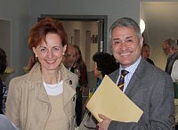 Frau Prof. Dr. Regina Radlbeck-Ossmann und Herr Prof. Dr. Harald Schwillus (Foto: Daniel Richter)
